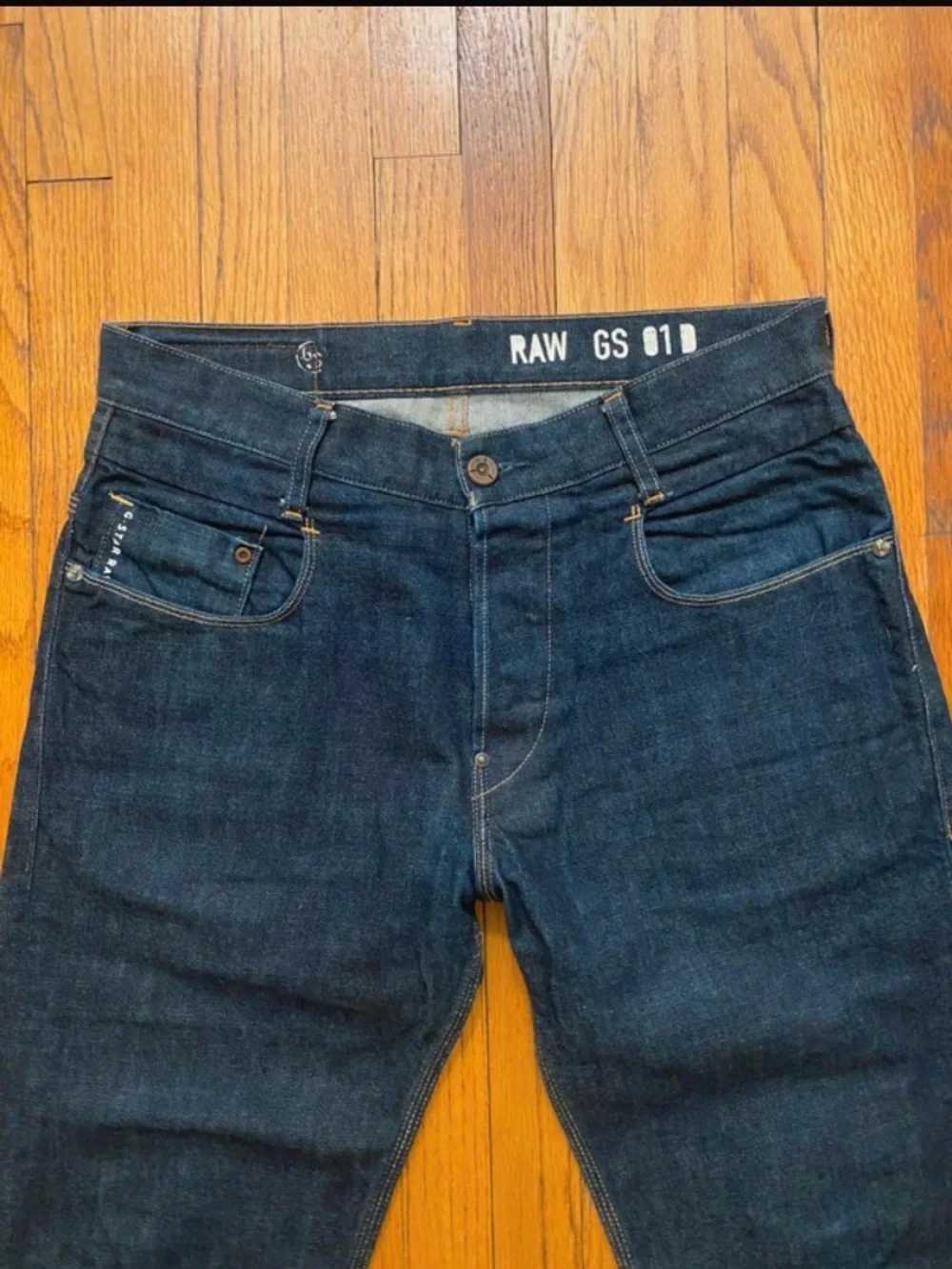 G-Star Raw GS01 New Radar Tapered Jeans Dark Indigo 31x34 NWOT Retail $185